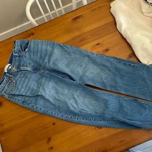 Abercrombie Curve Love 90’s straight ultra high rise